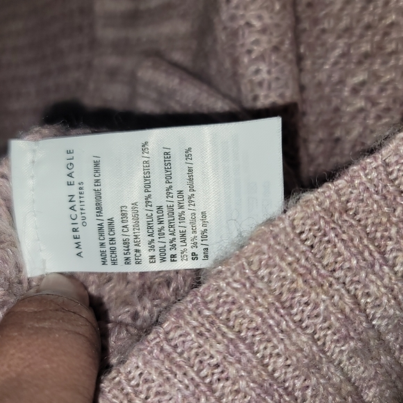 American Eagle Quartrr Zip Sweater M - Picture 6 of 7